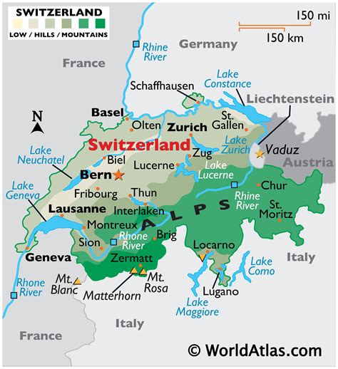 Our locations in Switzerland 